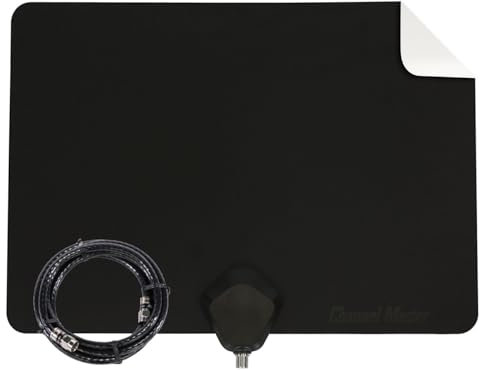Channel Master FLATenna – Digitale HDTV-Antenne für den Innenbereich, 30,5 cm Koaxialkabel, überlegene Empfangsreichweite und Signalzuverlässigkeit, unterstützt 4K-Smart-TVs, OTA Broadcast und NextGen