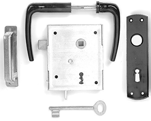 Pollmann®Baubeschläge 2142000 Kastenschloss Profilzylinder vorgelocht, verzinkt