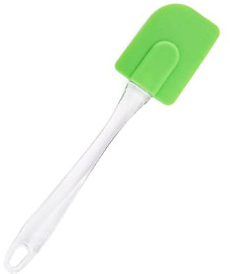 Komonee Green Heat Resistant Flexible Silicone Spatula Kitchen Cooking Utensil