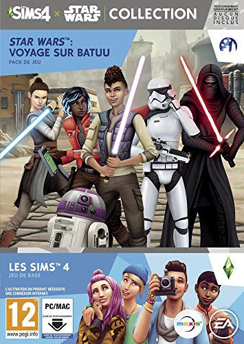 SIMS 4 PC-Spiel + Star Wars Voyage sur Batuu-Erweiterungs-PC