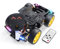 FREENOVE 4WD Car Kit for ESP32-WROVER CAM (Included), Dual-core 32-bit 240 MHz Microcontroller, Camera, Dot Matrix, Obstacle Avoidance, Line Tracking, Light Tracing, Colorful Light, App