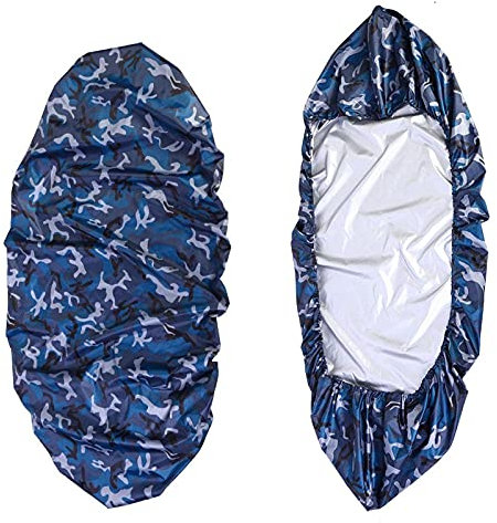 Shunfaji Bâche de Protection pour Kayak, Housse de Bateau Solide, étanche à la poussière et Durable, utilisée pour Le canoë de Kayak de Bateau d'arrière-Cour (Bateau 3.6m-4m)