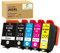 JoyPrinting 202XL Druckerpatronen für Epson 202 202 XL Patronen Ersatz Farben Multipack Kompatibel für Epson Expression Premium XP-6100 XP-6000 XP-6001 XP-6005 XP-6105 Drucker (5er-Pack)