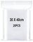 Resealable Clear Plastic Bags, Sealed Bag, Storage Bag, Press Seal Bags, Thickening and Durable, Apply to Craft Supplies, Kosmetische, Clothing Storage ect. 11.8x15.7(30x40cm) 20PCS