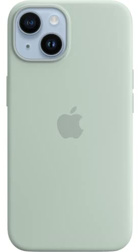 Apple iPhone 14 Silicone Case with MagSafe - Succulent 