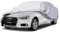 GUNHYI Autoabdeckung Wasserdicht und atmungsaktiv, Abdeckplane Geeignet für Audi A3, Peugeot 308 CC, VW EOS, Vollgarage Autoplane mit 6 Schichten Material zum Schutz vor Schnee, Sonne.(Bis zu 450 cm)