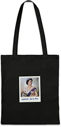 Urban Backwoods Queen Elizabeth Portrait II Hipster Bag Beutel Stofftasche Einkaufstasche