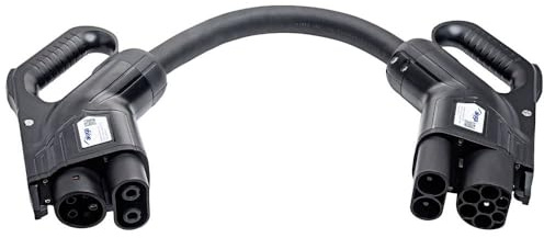 AKYGA AK-EC-17 Adapter für Elektrofahrzeug 30cm CCS2 zu CCS1 150 KW DC schnelladen