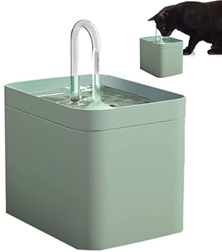 Fontana D'Acqua Per Animali Domestici, Abbeveratoio Per Cani, Fontana D'Acqua Per Gatti Senza Fili Ultra Silenziosa Da 1,5 L, Fontana D'Acqua Per Animali Domestici Per Gatti Con Filtro