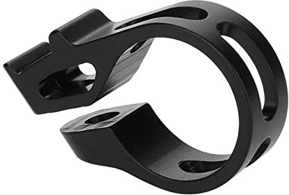 Haosie 22.2mm/0.87inch Bike Trigger Clamp, Bike Post Clamp, Shifter Trigger Bar Clamp, Aluminum Alloy, Replacement for X7 X9 X0 XX XO1 XX1 (Nuts Not Included)