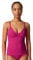 Skiny Damen Spaghettishirt mit herausnehmbare Pads Micro Essentials 084261 Gr. 40 in Fading Thistle