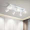 Homefire LED Deckenlampe 6 Flammig Deckenstrahler - 350° Schwenkbar Strahler GU10 Deckenleuchte Weiß flurlampe Spots Innen Deckenspot für Wohnzimmer Küche Schlafzimmer Ohne Leuchtmittel