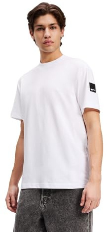Karl Lagerfeld Jeans Herren Regular Rubber Patch T-Shirt