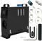 EVGTTI Standheizung Diesel, 12V 5KW Standheizung, Diesel Lufterhitzer, Luft Dieselheizung, LCD Schalter u. Fernbedienung, Auto RV Boot KFZ PKW Wohnmobil(Schwarz)