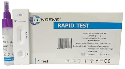 Clungene Fäkales Okkultes Blut (FOB) Schnelltest/Darmvorsorge-Set (3)