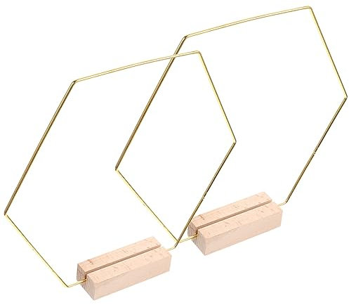 MAGICLULU Hexagon Metall Hoops Hochzeit Tisch Kranz Traum Catcher Decor Set