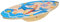 Balance Board Spiel Pädagogische Wipp-balance-board Trainingsgeräte Wippe Aus Holz Trainieren Fitness Schaukelwippe Schwankendes Gleichgewichtsbrett Hölzern Blue YARNOW