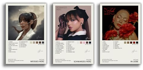 generisch Ayliva Poster Album Cover Limited Edition (Set of 3) Unframed 8in X 12in(20x30cm) Leinwand Poster