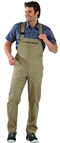 Planam 0634106 MG 290 Latzhose, Khaki, Größe 106