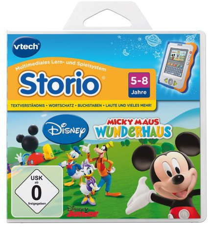 Vtech 80-281004 - Storio Lernspiel Micky Maus Wunderhaus