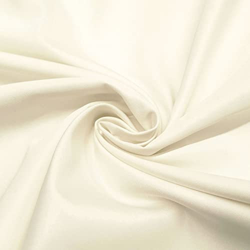 Sun Micro 1144 - Stoff Meterware - 100% Polyester Microfaser (creme)