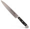 Güde Filiermesser Serie Klingenlänge Schwarz Solingen-Coltello per filettare Flessibile forgiato, 18 cm, Pom Nero, Alpha-Doppio Collarino, Fatto a Mano in Germania, Chrome Steel