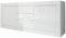 LC spa Buffet Basic 2 Portes et 3 tiroirs Blanc Brillant 210 x 86 x 43 cm