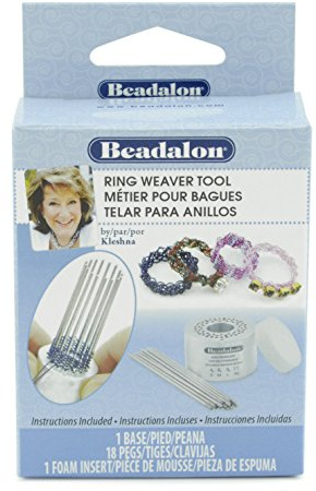 Beadalon Ring Weaver Tool, Aluminum, Lavender