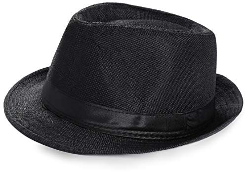 Coucoland Panama Hut Mafia Gangster Herren Fedora Trilby Bogart Hut Herren 1938s Gatsby Kostüm Original