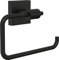 Franklin Toilettenpapierhalter, Messing, matt, Schwarz