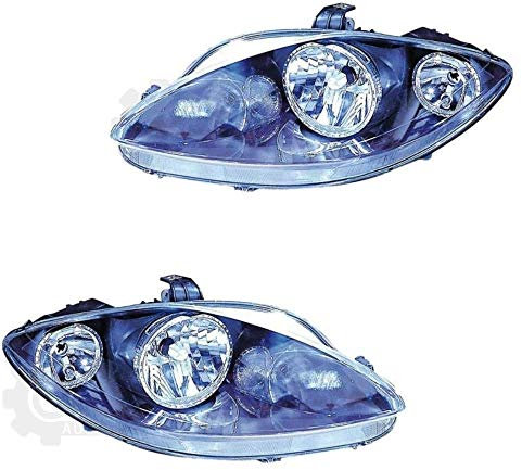 Halogen Scheinwerfer Set für Leon (1P) 09.05-> H7/H1 mit Motor