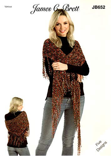 James C Brett Pattern JB652 Zodiac Ladder Yarn
