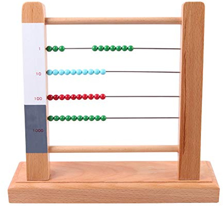 Montessori-Store Petit boulier en Bois Haut de Gamme