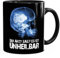 Moonworks® Kaffee-Tasse Xray Der Arzt sagt es ist unheilbar Hobby Schädel Röntgenbild Schädel Trecker Traktor Landwirt Farmer Diagnose Geschenk-Tasse schwarz unisize