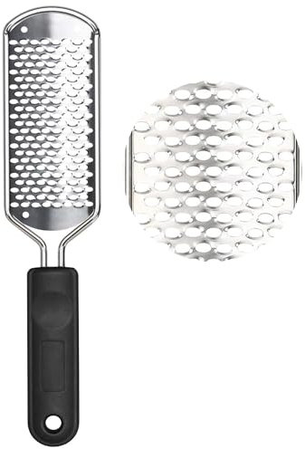 Professional Foot Files,Colossal Stainless Steel Detachable Foot Scrubber, Foot Scrub Supplies, Professional Pedicure Tools Washable and Reusable