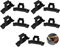 OrangeClub 10Pcs Solarpanel Wasserablauf Clips Entwässerung Clips Photovoltaik Panels Wasser Abgelassen Weg Clip PV Module Reinigung Clips für Wasser Ablauf Photovoltaik Panel Ablauf Clips (35MM)