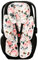 DILIMI Infant Autositz Einlage, 2-in-1 Autositz Kopfstütze für Neugeborene, Weiche Baby Kopfstütze für Autositz, Kinderwagen, Hüpfer, Rosa Blume