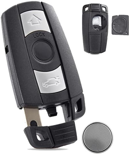 For BMW 1 Series Car Key For BMW 3 Buttons Key Fob For BMW 3 E92 Remote Key For BMW 5 Series Key For BMW E60 Key Case For BMW E87 Key For BMW E90 E91 E92 Key with CR2032 Battery