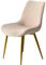VELYTA Stuhlhussen,Schonbezug für Schalenstühle, Esszimmerstuhlbezüge, Dehnbare, abnehmbare Lounge-Eckstuhlbezüge ohne Armlehnen für Esszimmer, Küche, Schlafzimmer-Light Khaki||4pcs