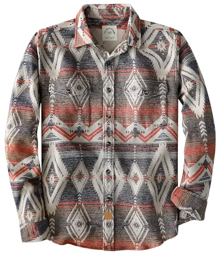Dubinik® 6 oz Flanellhemd Herren Retro Weich Langarm Kariert 100% Baumwoll | Freizeit, Weich und Warm, langlebig, für Alltag, Arbeit und Outdoor, Cordfutter,Regular Fit, Doppelten Brusttaschen