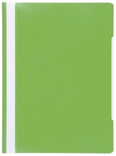 Papiertiger Schnellhefter Marke Brunnen PP für Schule und Büro (Schulqualität, Hellgrün, 10er Pack)