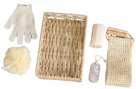 PLAFOPE Leichtes Design Körperbadehandschuhe Badekörper-reinigungswerkzeug Badezubehör