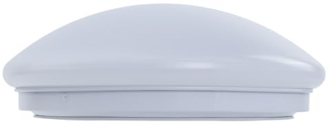 Bemko Deckenleuchte PLATO – E27 – IP44 – Winkel 120° – Stahl und PMMA – 254 x 254 x 90 mm