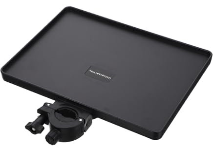 Toyvian Microphone Rack Tray Plastic Sound Card Holder Live Broadcast Stand Clamp Tray Attachment