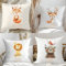 wolga-kreativ personalisiertes Kuschelkissen Kinder – Tier-Motive mit Namen – Löwe, REH, Katze & Bär – Geschenk für Jungen und Mädchen – Flauschiges Babykissen – Bedruckt in Deutschland