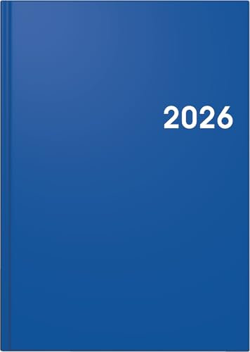 BRUNNEN Buchkalender Mod. 795 '26 | A5, Kunststoff, blau