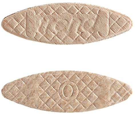 Trend 1000pcs Beechwood Joining Biscuits (No. 0) for Woodworking and Furniture Framing, BSC/0/1000