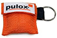 Pulox - Respi-Key - Schlüsselanhänger-Beatmungsmaske - Orange