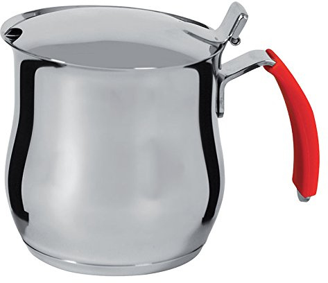 Excelsa Caffettiera Teiera 6 Tazze 50 cl, Alluminio, Multicolore, capacità 3/6 Tazze