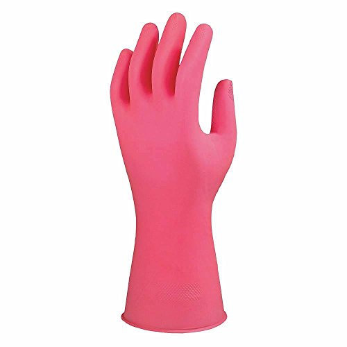 Marigold W62P – 6.5 macchina Run Safety Gloves, Small, rosa (confezione da 12)